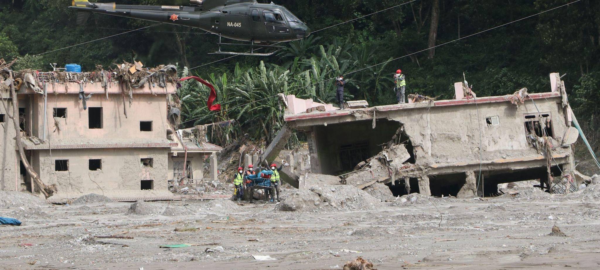 Nach Sturzflut im Himalaya - Nepal