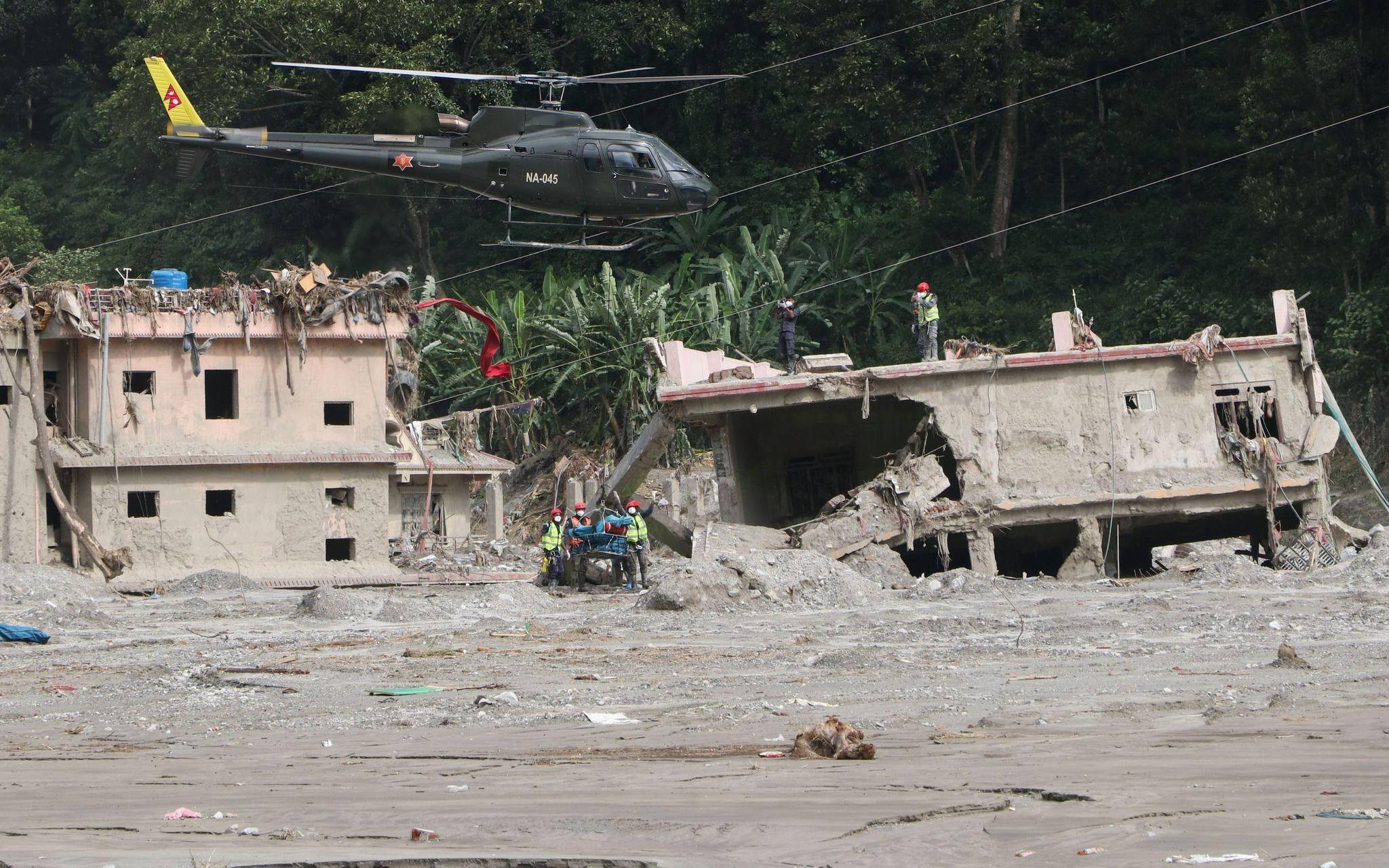 Nach Sturzflut im Himalaya - Nepal